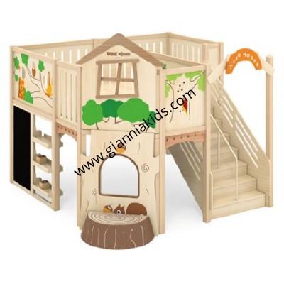 森林樹屋閣樓
