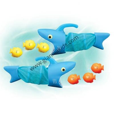 鯊魚抓魚網