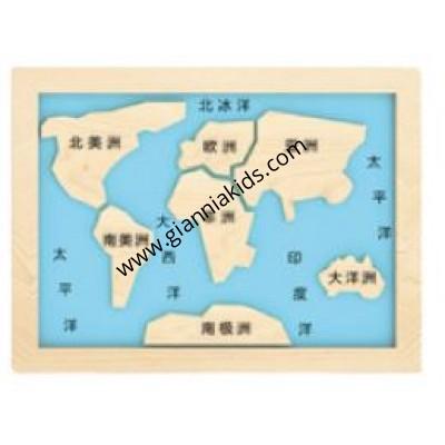 裝飾板 - 地圖