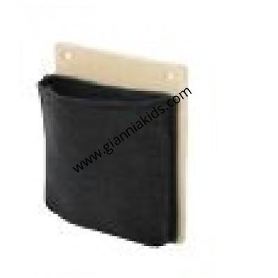 Building block wall storage bag