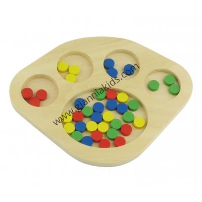 Montessori sensory teaching aids