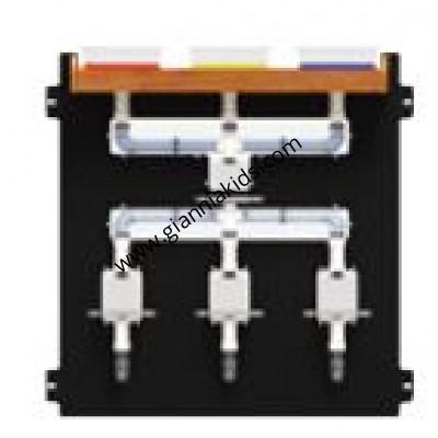 Flush color wall panel