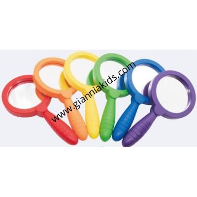 Handheld concave convex mirror
