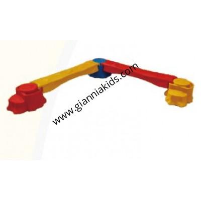 single-plank bridge