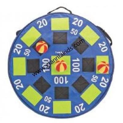 Ball shaped throwing target