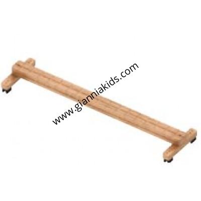single-plank bridge
