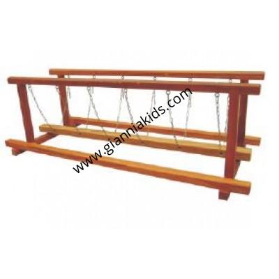 single-plank bridge