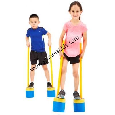 Long pole stilts