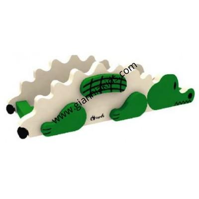 Solitary Bridge Crocodile