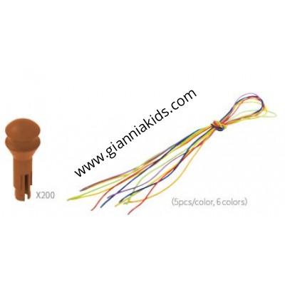 Rope winding and nail inserting suit