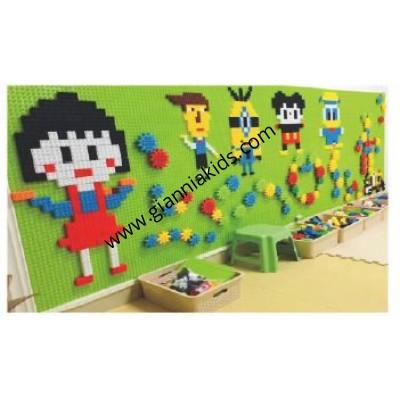 Wall building blocks
