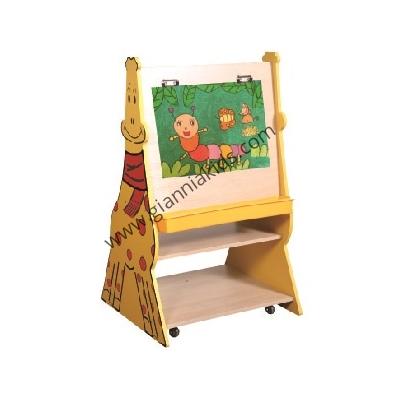 Cartoon easel
