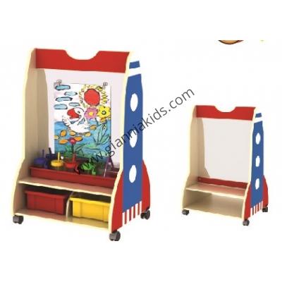 Cartoon easel