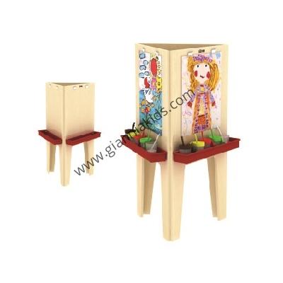 Cartoon easel