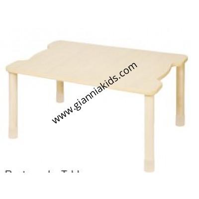 Wide and long table