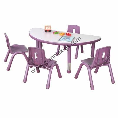 Half circle table