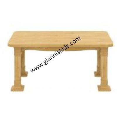 Outdoor rectangular table