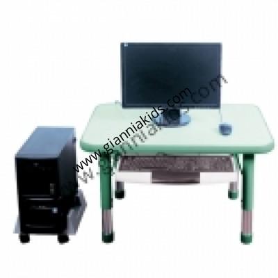 The computer table