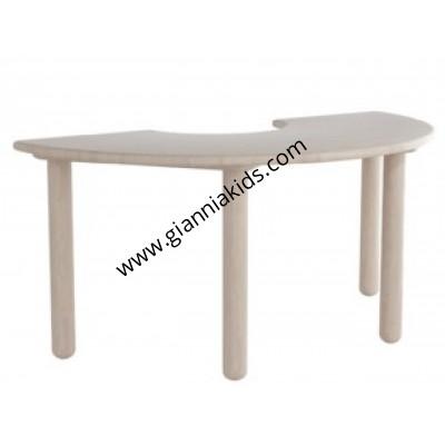 U-shaped table