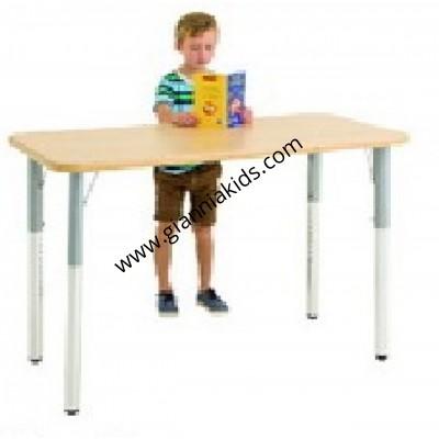 Rectangular wooden table