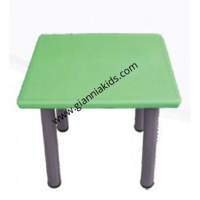 Square plastic table
