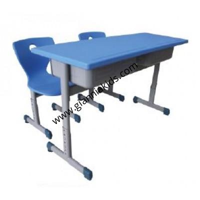 desks and chairs