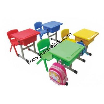 desks and chairs