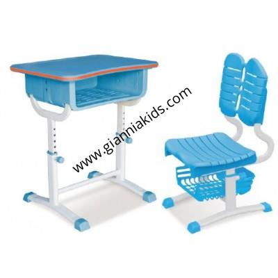 Lift plastic desks and chairs