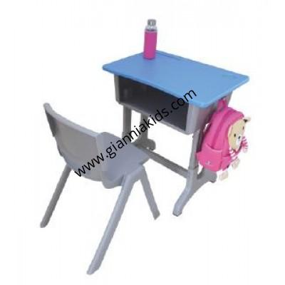 desks and chairs