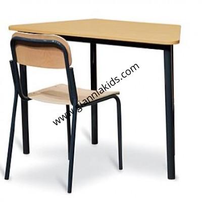 Trapezoidal table