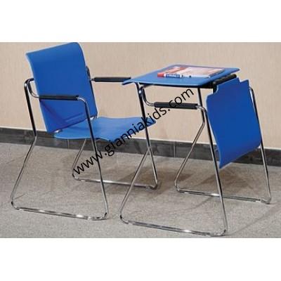 Single person desk and chair