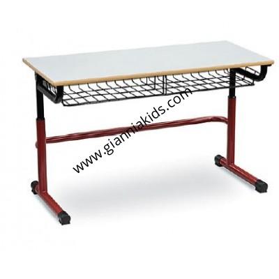 Double lift desk