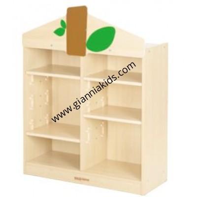 Universal vertical activity picture bookshelf