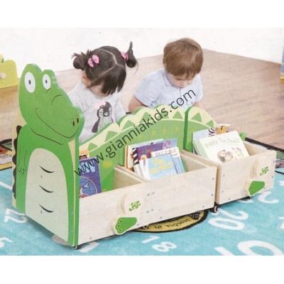 Cartoon book cart