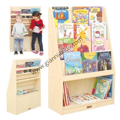 Upright bookshelf