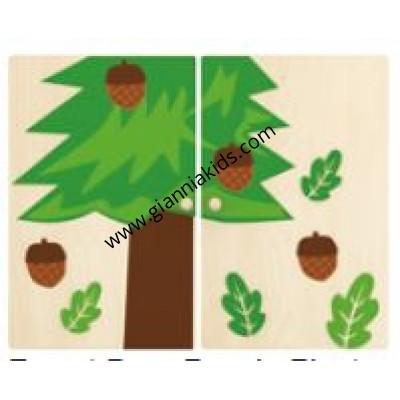 Forest door panel