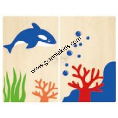 Space Ocean Cabinet Door