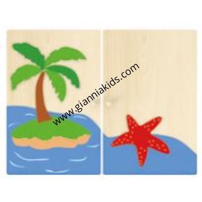 Space Ocean Cabinet Door