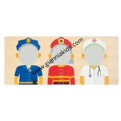 Occupational group wall panel