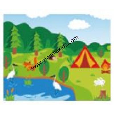 Stage Background Board - Forest