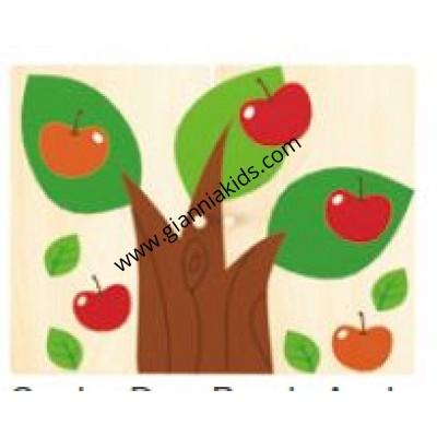 Garden door cabinet
