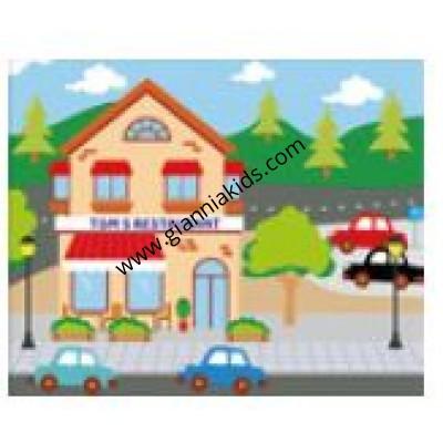 Stage Background Board - Restaurant
