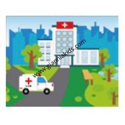 Stage Background Board - Hospital