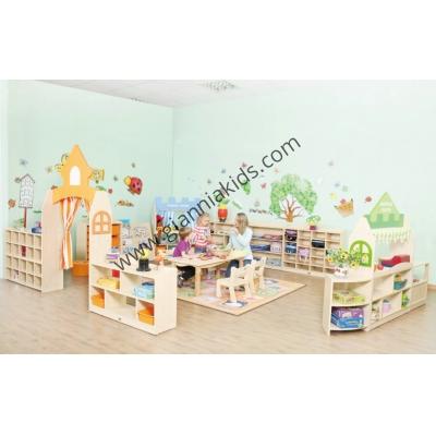 Cloth puppet table color