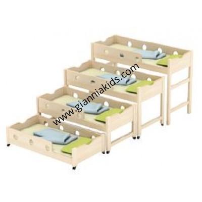 Four drawer bed