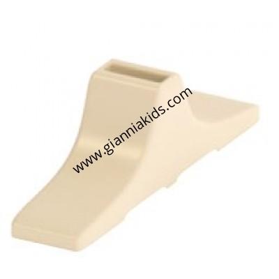 Guardrail support feet