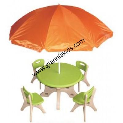 Sunshine leisure table (with umbrella)