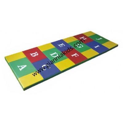 Letter jump pad