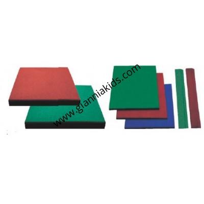 Rubber safety mat