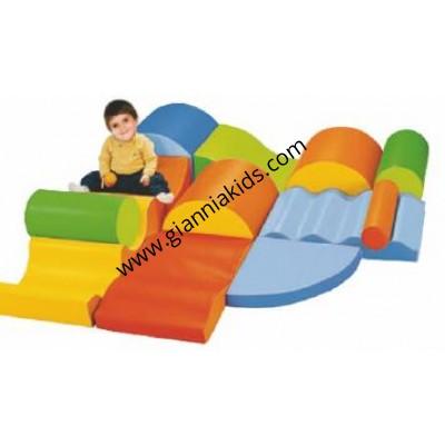 Multi functional crawling and sliding combination